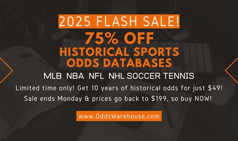 nfl odds archive|Historical NFL odds archive database.